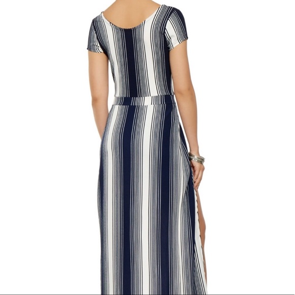 Striped maxi romper - Picture 2 of 3